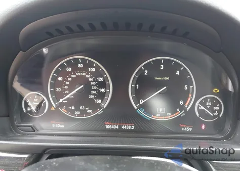 2016 BMW 535D from USA, damaged, VIN WBAXA5C59GG042164